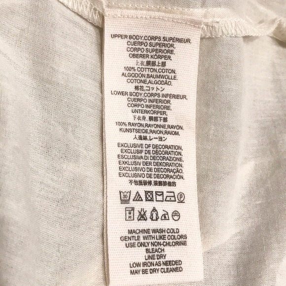 Free People Day Glow Mini Dress. M,L . 100% Cotton - Picture 6 of 8